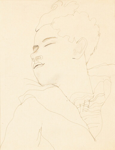 View full screen - View 1 of Lot 285. Jean Desbordes endormi.
