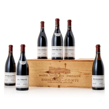 View full screen - View 1 of Lot 1003. Domaine de la Romanée-Conti Assortment 1997 Domaine de la Romanée-Conti (12 BT).