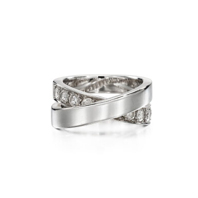 View full screen - View 1 of Lot 2929. 'Paris Nouvelle Vague' Diamond Ring | 卡地亞 | 'Paris Nouvelle Vague' 鑽石 戒指.