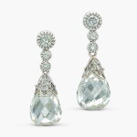 Pair of Diamond Pendent Earrings | 鑽石 耳墜一對