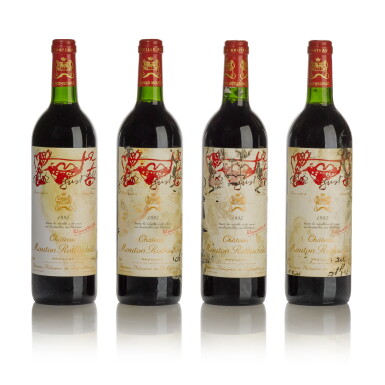 View full screen - View 1 of Lot 147. Château Mouton Rothschild 1995 (12 BT).
