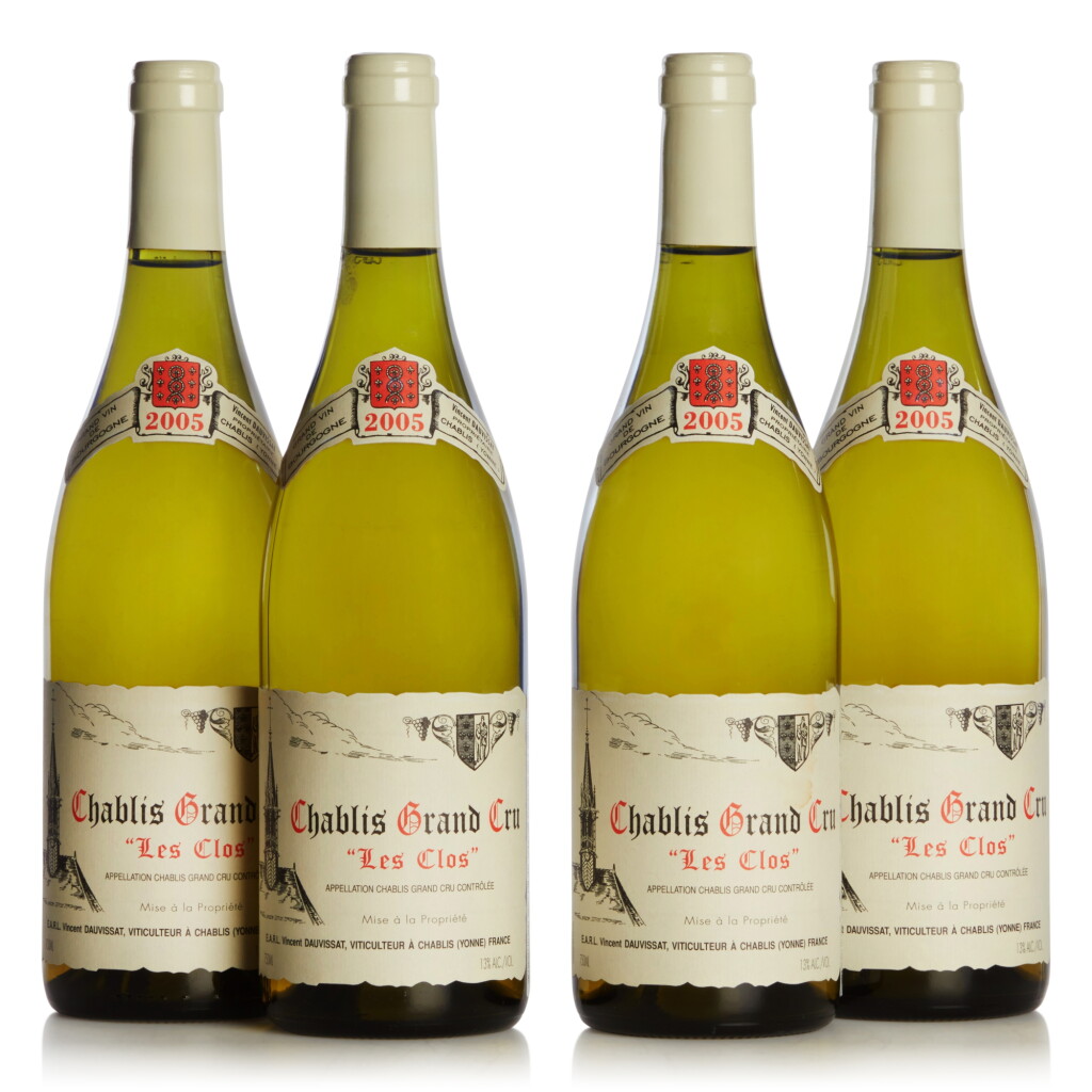 View full screen - View 1 of Lot 1307. Chablis, Les Clos 2005 Vincent Dauvissat (4 BT).