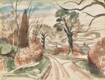 JOHN NASH, R.A. | LANE NEAR WORMINGFORD