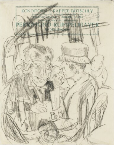 View full screen - View 1 of Lot 242. Kaffeehausszene (Coffee House Scene).