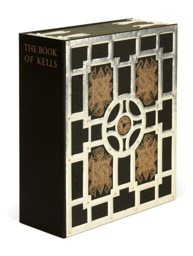 View full screen - View 1 of Lot 6. Book of Kells | limited edition facsimile, Luzern, 1990, 3 volumes.