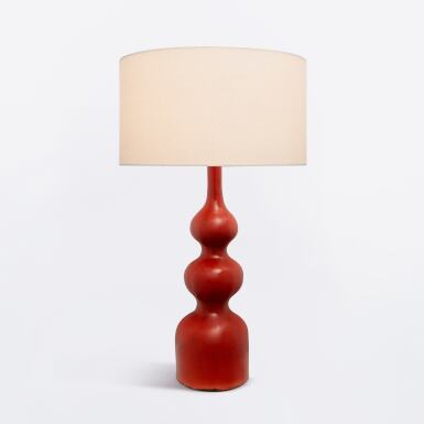 View full screen - View 1 of Lot 501. "Trois Boules" Table Lamp.