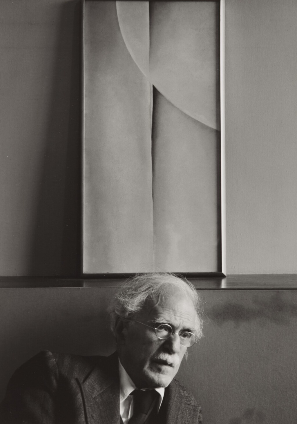 View full screen - View 1 of Lot 53. Alfred Stieglitz and Painting by Georgia O'Keeffe, An American Place, New York City.