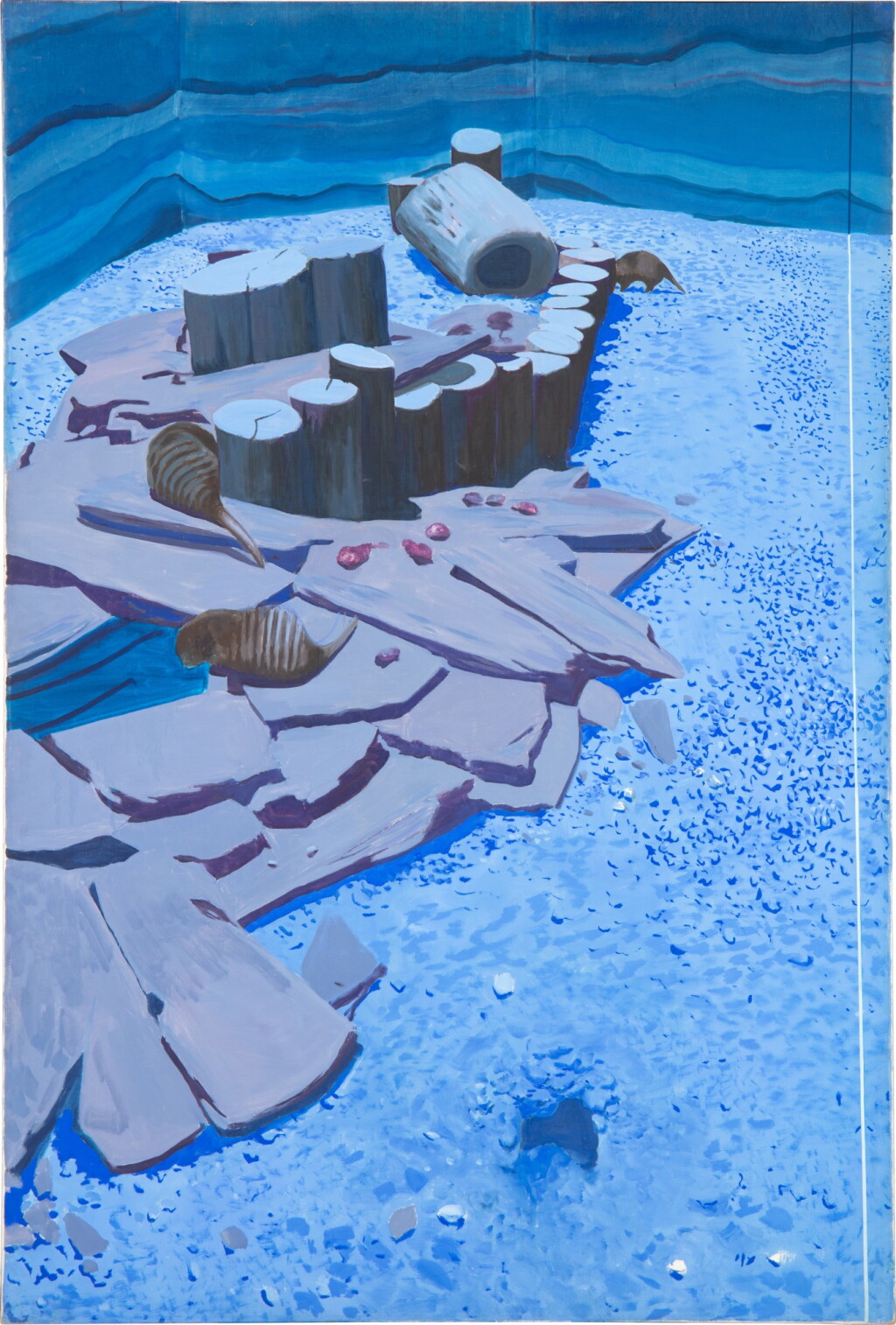 View full screen - View 1 of Lot 101. Mangoustes, Nuit bleue.