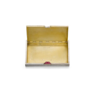 asprey cigarette case Antique Sterling silver - London - Monogrammed IRIS George V, Silver Cigarette Case.