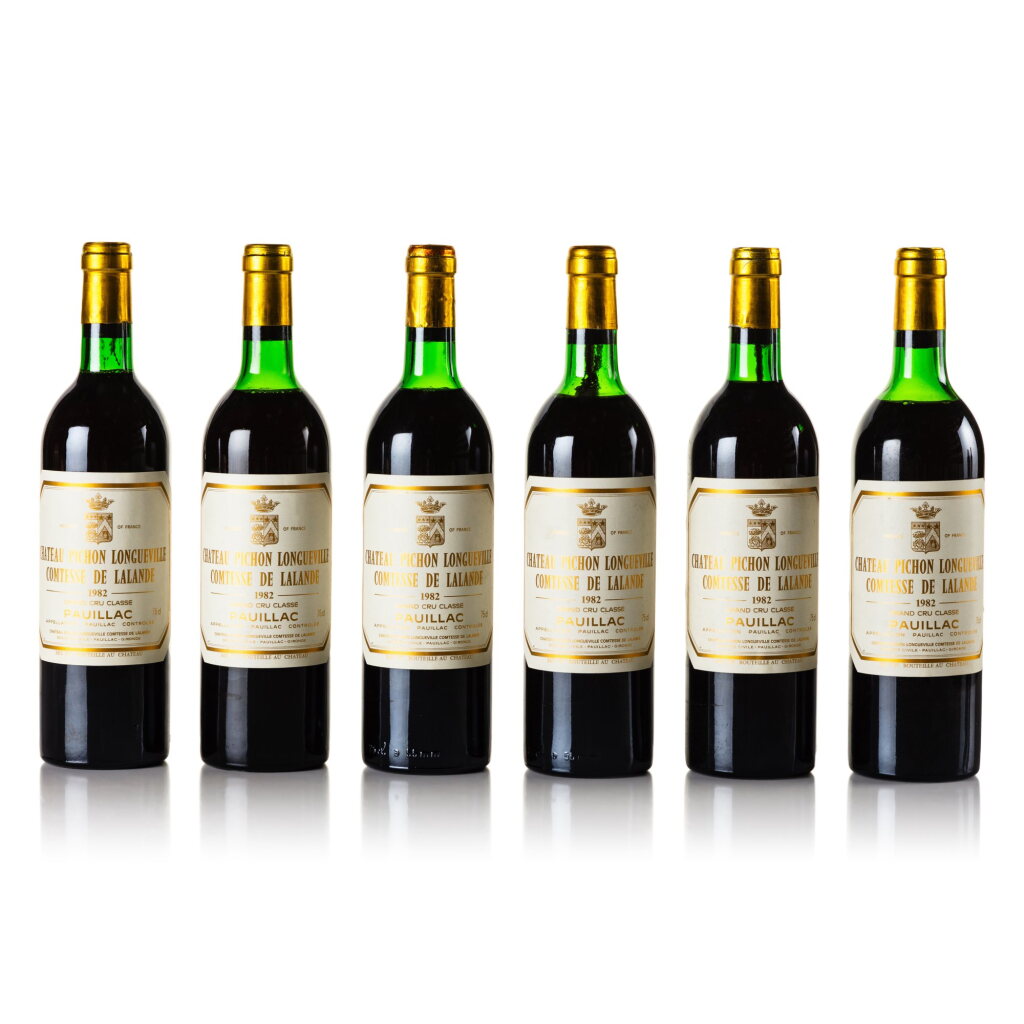 View full screen - View 1 of Lot 442. Château Pichon Longueville, Lalande 1982 (12 BT).