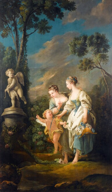 View full screen - View 1 of Lot 26. The Offering to Love (L'Offrande à l'Amour) 《獻給愛神的祭品》.