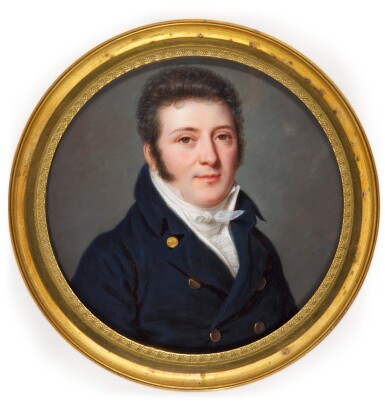 View full screen - View 1 of Lot 370. Portrait of a gentleman, circa 1815 .