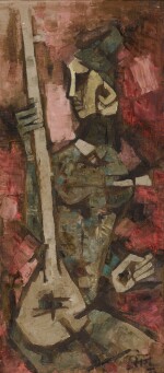 Untitled (Woman with Sitar)