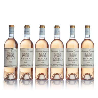 View full screen - View 1 of Lot 327. Bandol Rosé 2020 Domaine Tempier (6 BT).