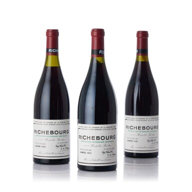 View full screen - View 1 of Lot 6632. Richebourg 1991 Domaine de la Romanée-Conti (3 BT).