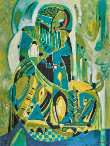 View full screen - View 1 of Lot 63. Papa Mbaye.