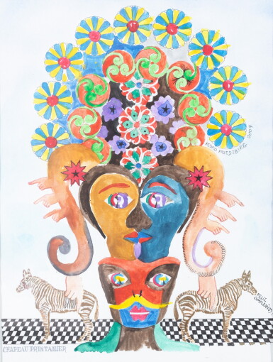 View full screen - View 1 of Lot 243. Chapeau printanier, 2007.