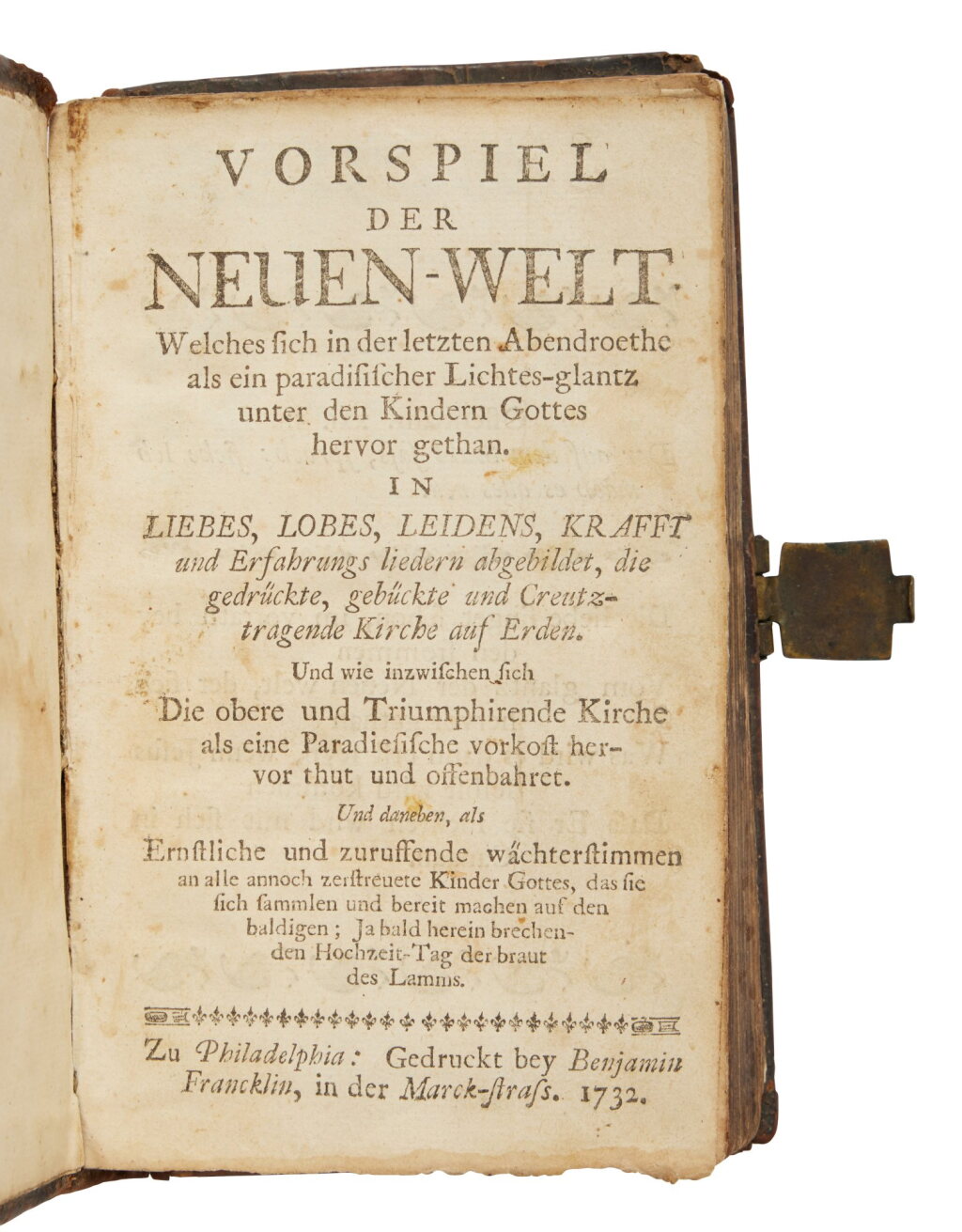 View full screen - View 1 of Lot 1054. Benjamin Franklin Imprints | A pair of Benjamin Franklin's rarest imprints.