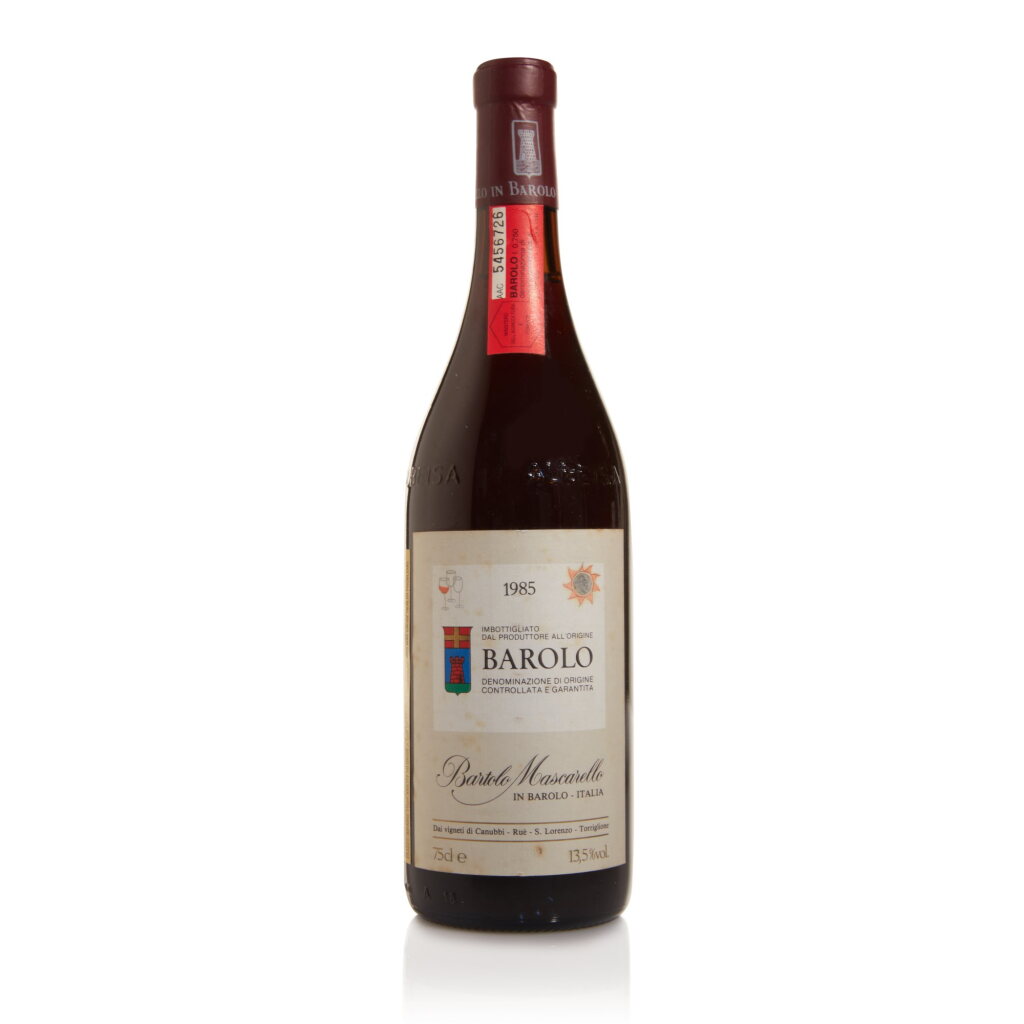 View full screen - View 1 of Lot 84. Bartolo Mascarello Barolo, Artist Series Label 1985 Bartolo Mascarello (1 BT).
