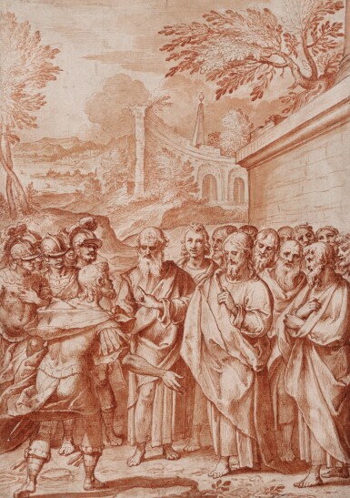 View full screen - View 1 of Lot 23. Christ Healing the Centurion's Servant.