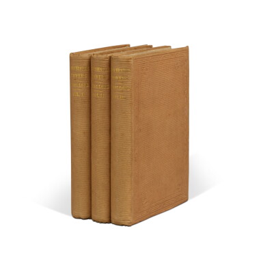 View full screen - View 1 of Lot 1069. Trollope, Anthony | The Sadleir-Martin copy of the novel that popularized the "Chronicles of Barsetshire".