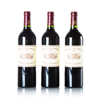View full screen - View 1 of Lot 315. Pavillon Rouge du Château Margaux 2015 (3 BT).