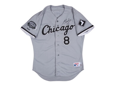 View full screen - View 1 of Lot 49. 1991 Bo Jackson Game Used & Signed Chicago White Sox Road Jersey.