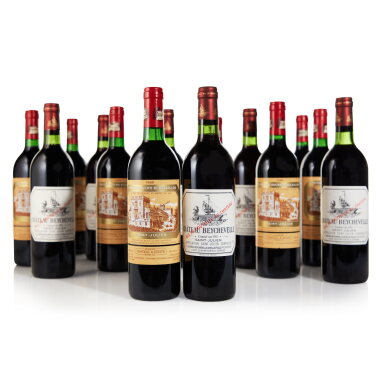 View full screen - View 1 of Lot 271. Château Beychevelle "Vertical" (5 BT).