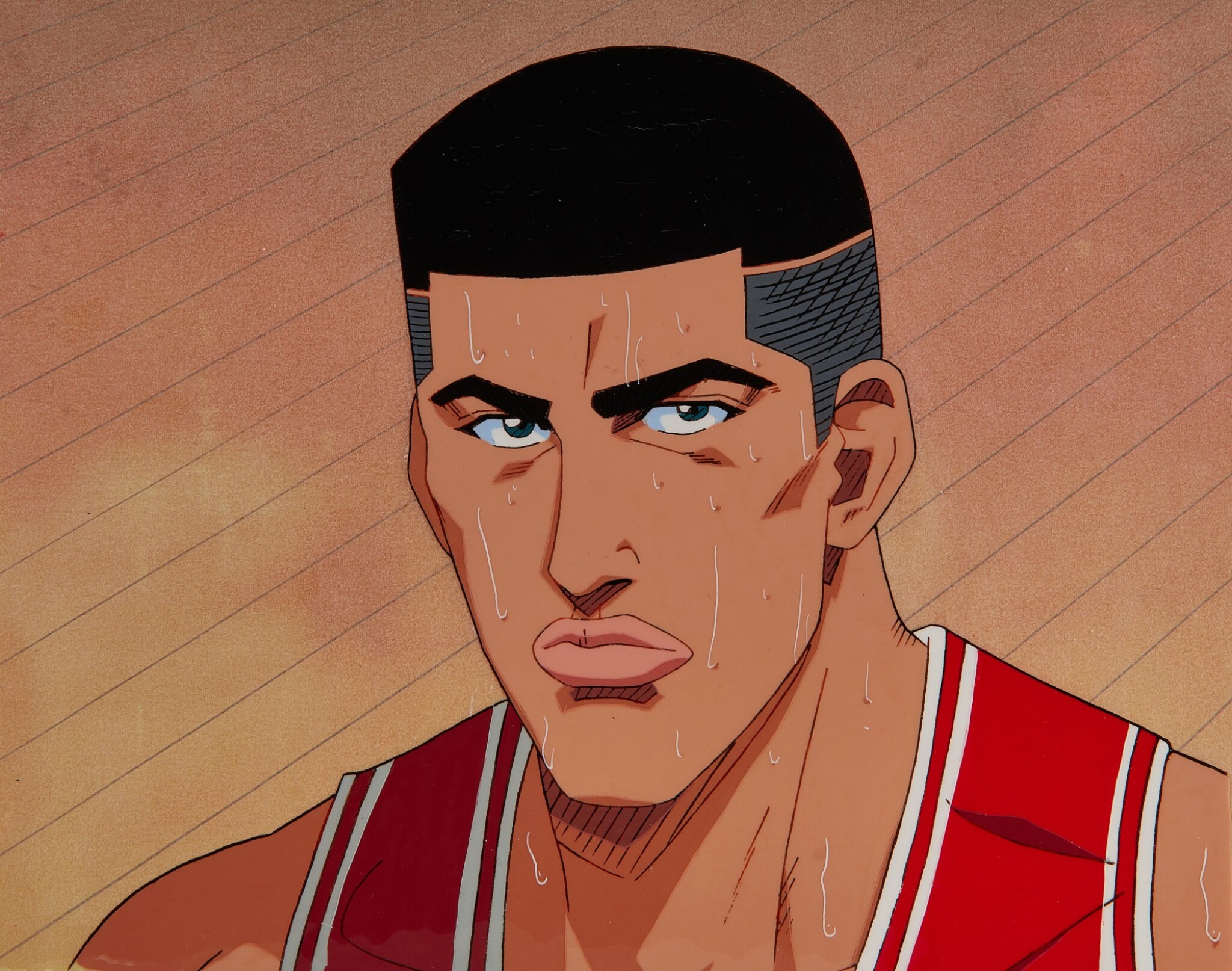 Takenori Akagi Animation Cel With Douga And Printed Background 赤木剛憲賽璐璐 附線稿及印刷背景 Contemporary Showcase Anime Go 21 Sotheby S Takenori Akagi Animation Cel With Douga And Printed Background 赤木剛憲賽璐璐 附線稿及印刷背景 Contemporary Showcase Anime Go 21 Sotheby S