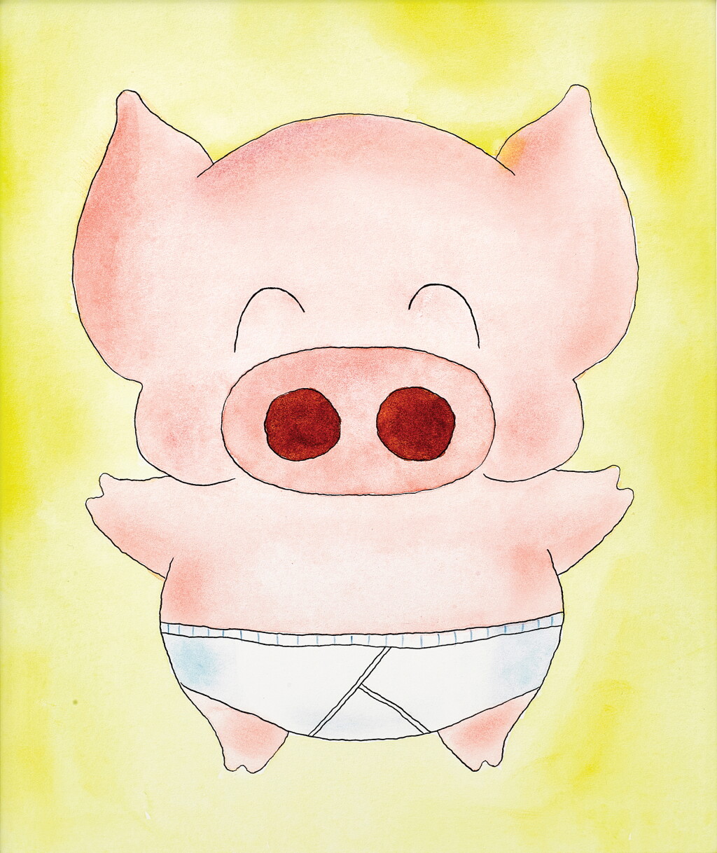 View full screen - View 1 of Lot 810. 麥家碧@麥兜美術室,到底還是你 | Alice Mak @ McDull Artroom, Bottom of my heart.