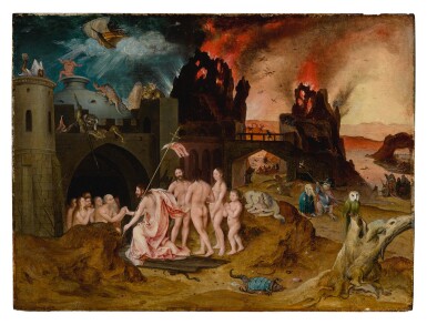 View full screen - View 1 of Lot 510. Christ in Limbo.