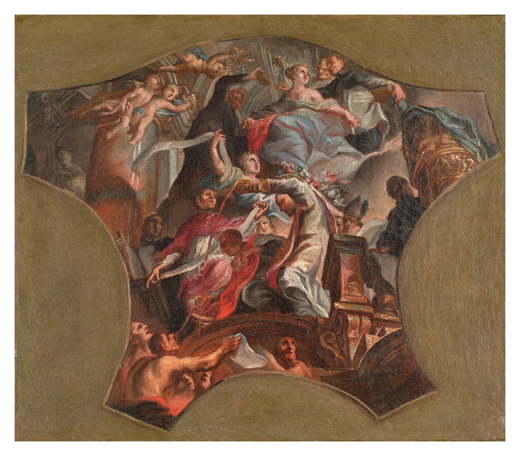 View full screen - View 1 of Lot 158. Salvation of the Souls in Purgatory Through the Teachings of the Benedictine Order.