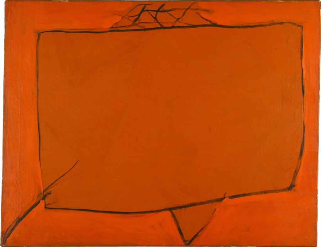 View full screen - View 1 of Lot 699. ROGER HILTON | PAINTING.