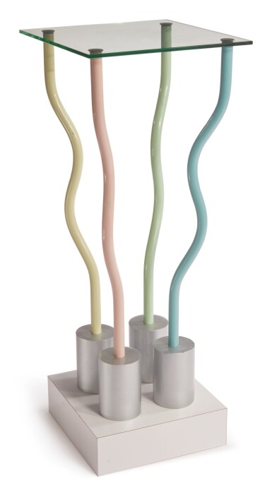 View full screen - View 1 of Lot 4. ETTORE SOTTSASS | “LE STRUTTURE TREMANO” TABLE.