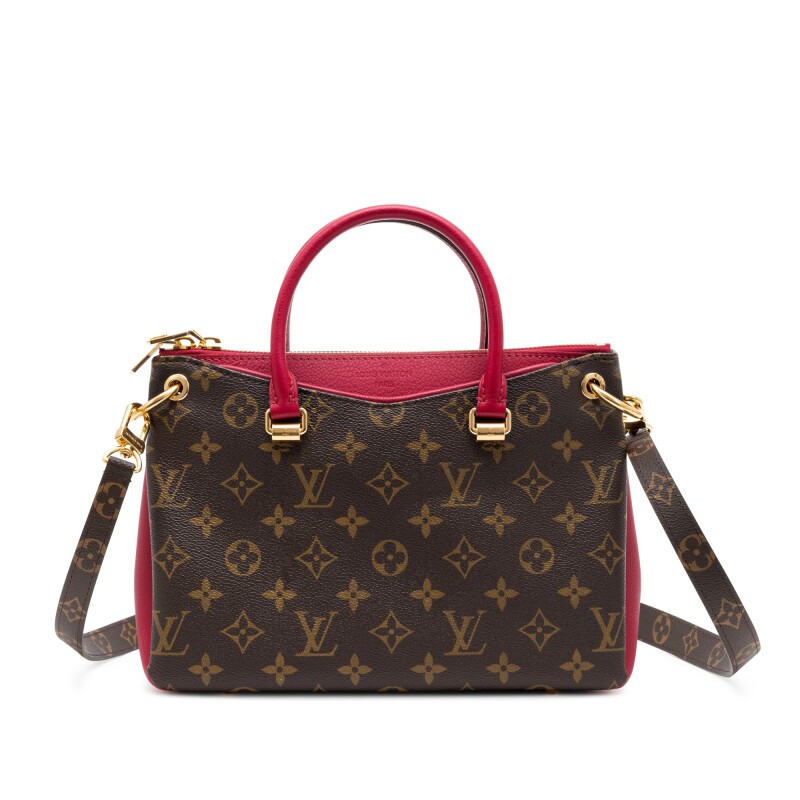 Louis Vuitton Brown Monogram Coated Canvas And Cerise Leather Pallas Gold Hardware 19 Available For Immediate Sale At Sotheby S Louis Vuitton Brown Monogram Coated Canvas And Cerise Leather Pallas Gold Hardware 19 Available For Immediate Sale At Sotheby S