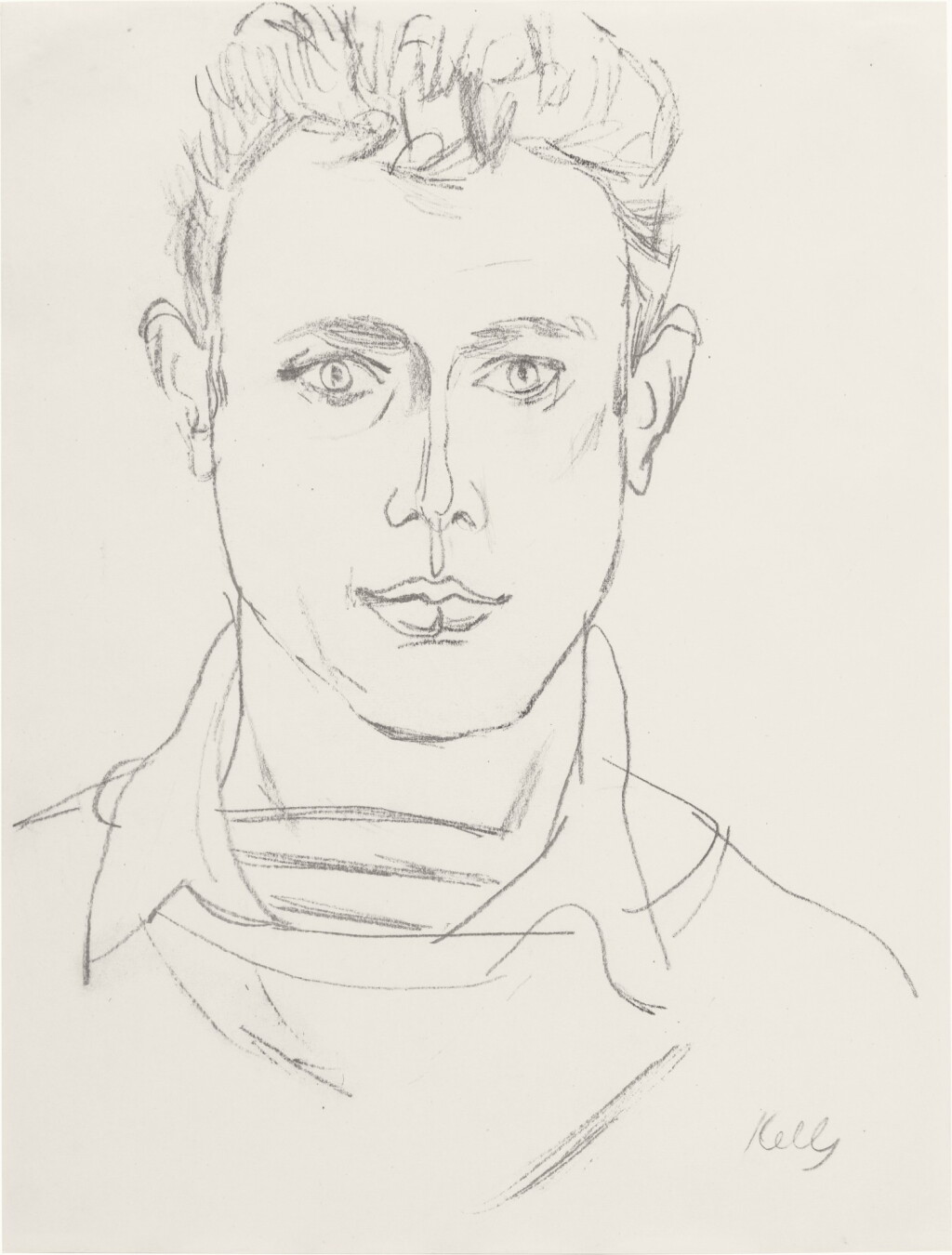 View full screen - View 1 of Lot 251. Self Portrait.