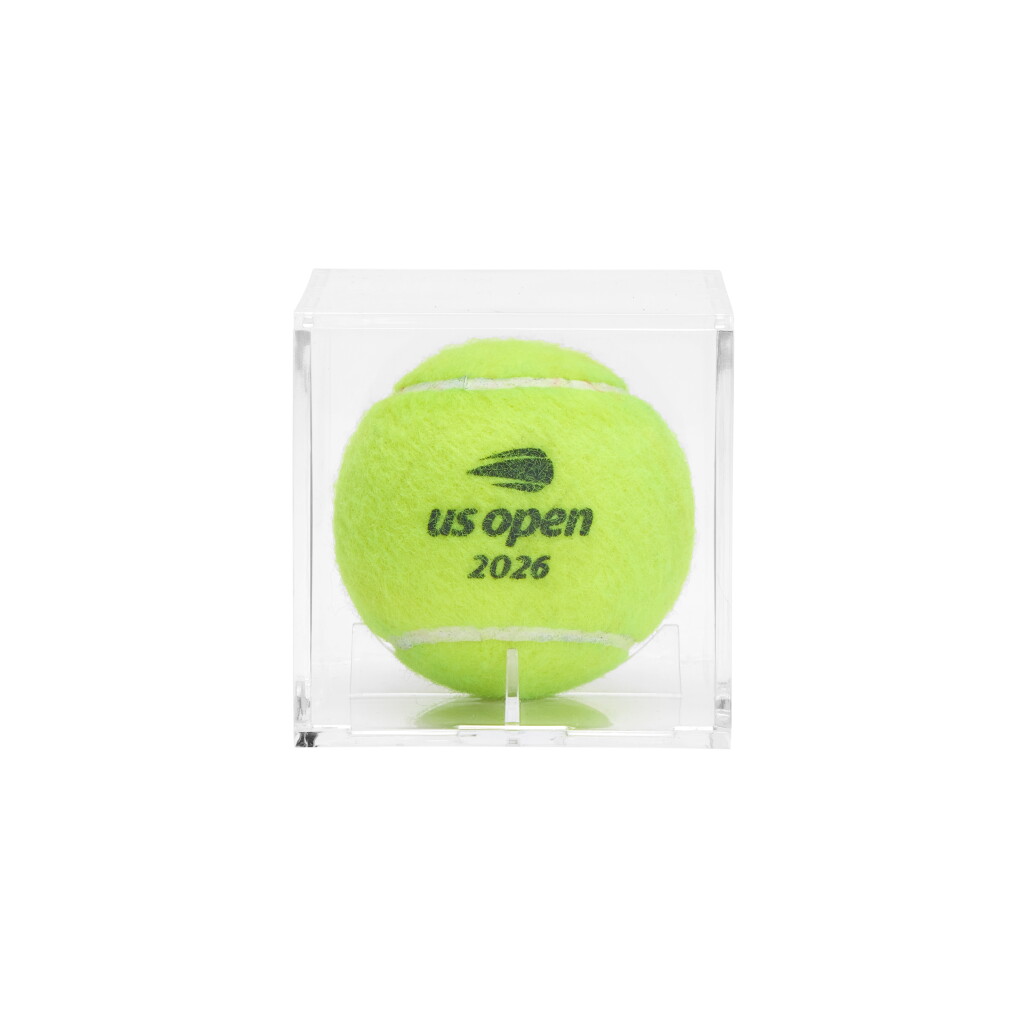 View full screen - View 1 of Lot 14. Frances Tiafoe v. Alex Michelsen 2026 US Open Quarterfinal Match Point Tennis Ball | Set 5.