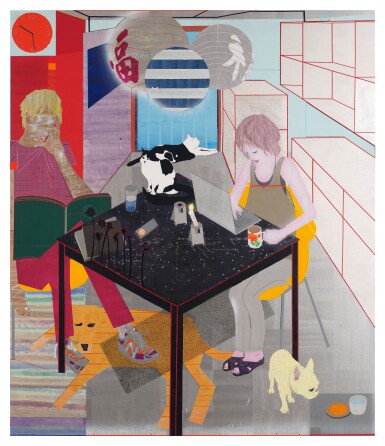 View full screen - View 1 of Lot 25. Aiko and John.