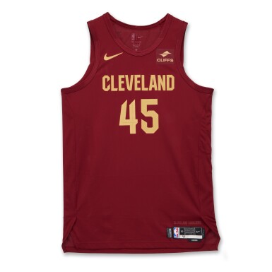 View full screen - View 1 of Lot 104. Donovan Mitchell Cleveland Cavaliers 2023-2024 Game Worn Icon Edition Jersey.