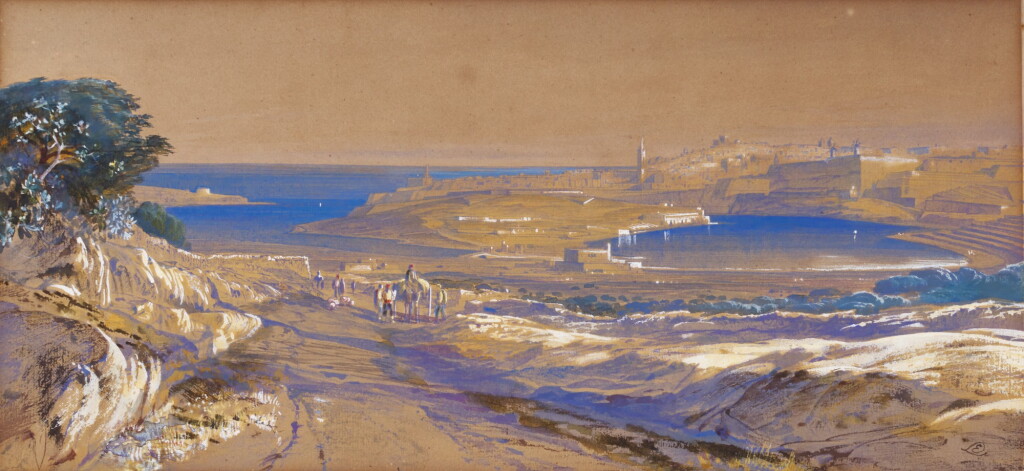 View full screen - View 1 of Lot 78. EDWARD LEAR | Valletta, Malta.