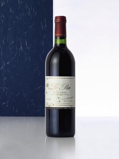 View full screen - View 1 of Lot 5038. Le Pin 1989 (2 BT).