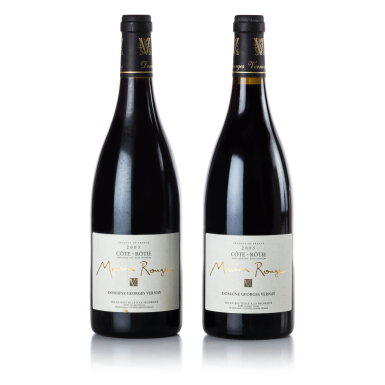 View full screen - View 1 of Lot 214. Côte Rôtie, Maison Rouge 2005 Georges Vernay (2 BT).