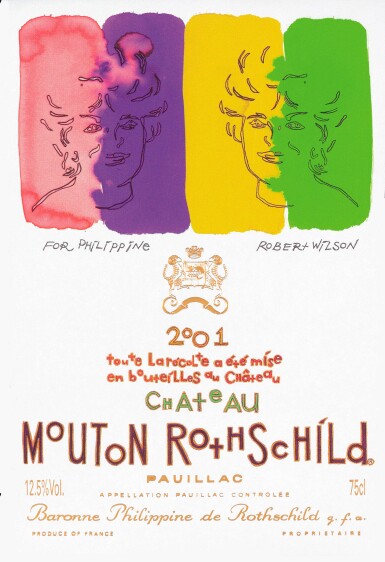 View full screen - View 1 of Lot 177. Château Mouton Rothschild 2001 (12 BT).