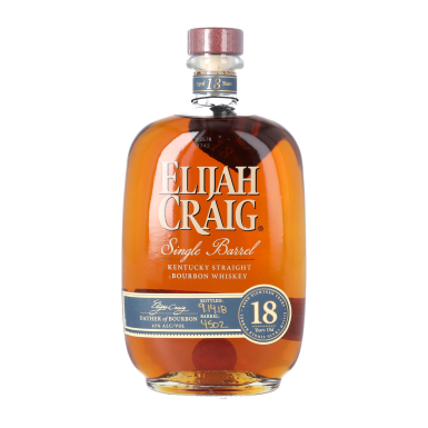 View full screen - View 1 of Lot 308. Elijah Craig Single Barrel 18 Year Old 45.0 abv NV (1 BT75).