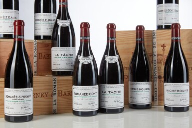 View full screen - View 1 of Lot 9117. Domaine de la Romanée-Conti Assortment 2015 Domaine de la Romanée-Conti (9 BT).