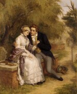WILLIAM POWELL FRITH, R.A. | The Lover's Seat