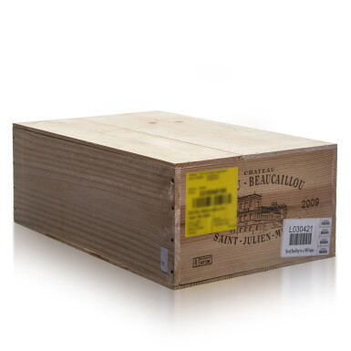View full screen - View 1 of Lot 78. Château Ducru Beaucaillou 2009 (12 BT).