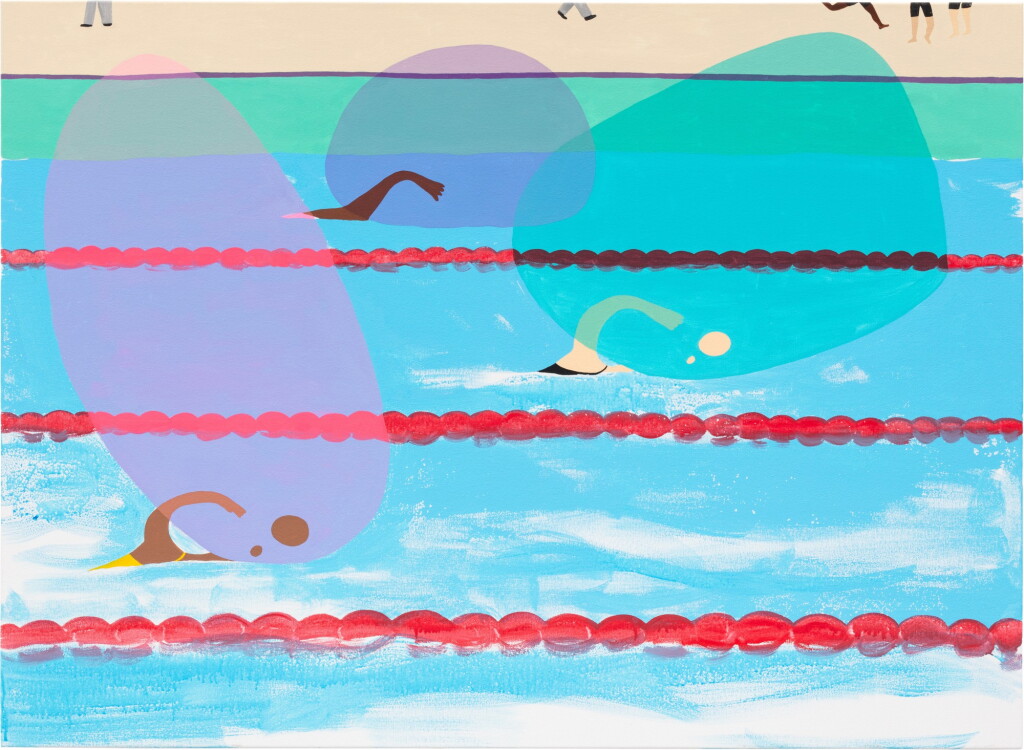 View full screen - View 1 of Lot 22. Peter McDonald 彼得·麥當勞 | Swimming Team Relay 游泳隊接力賽.
