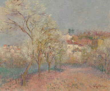 View full screen - View 1 of Lot 334. Verger en fleur.