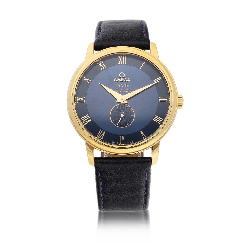 View full screen - View 1 of Lot 8110. De Ville, Reference 4613.80.02 | A yellow gold wristwatch, Circa 2012 | 歐米茄 | 碟飛系列 型號4613.80.02 | 黃金腕錶,約2012年製.